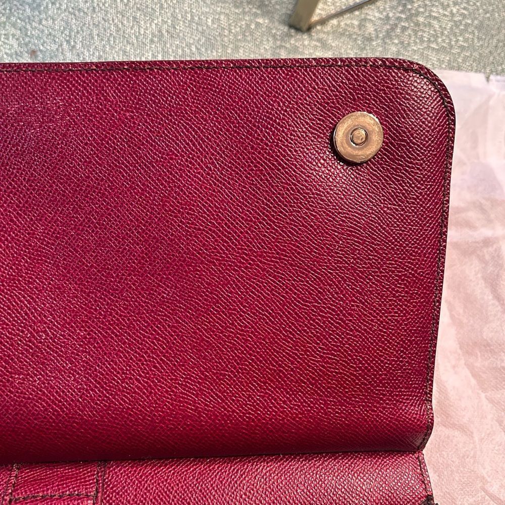 Authentic Dolce & Gabbana Sicily Burgundy Leather Tote - Picture 11 of 16